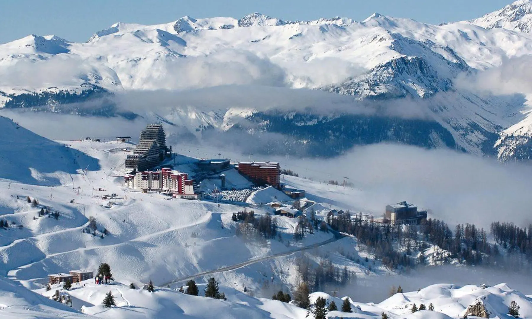 Residence Etoile - Studio Pour 4 Personnes 124 La Plagne France